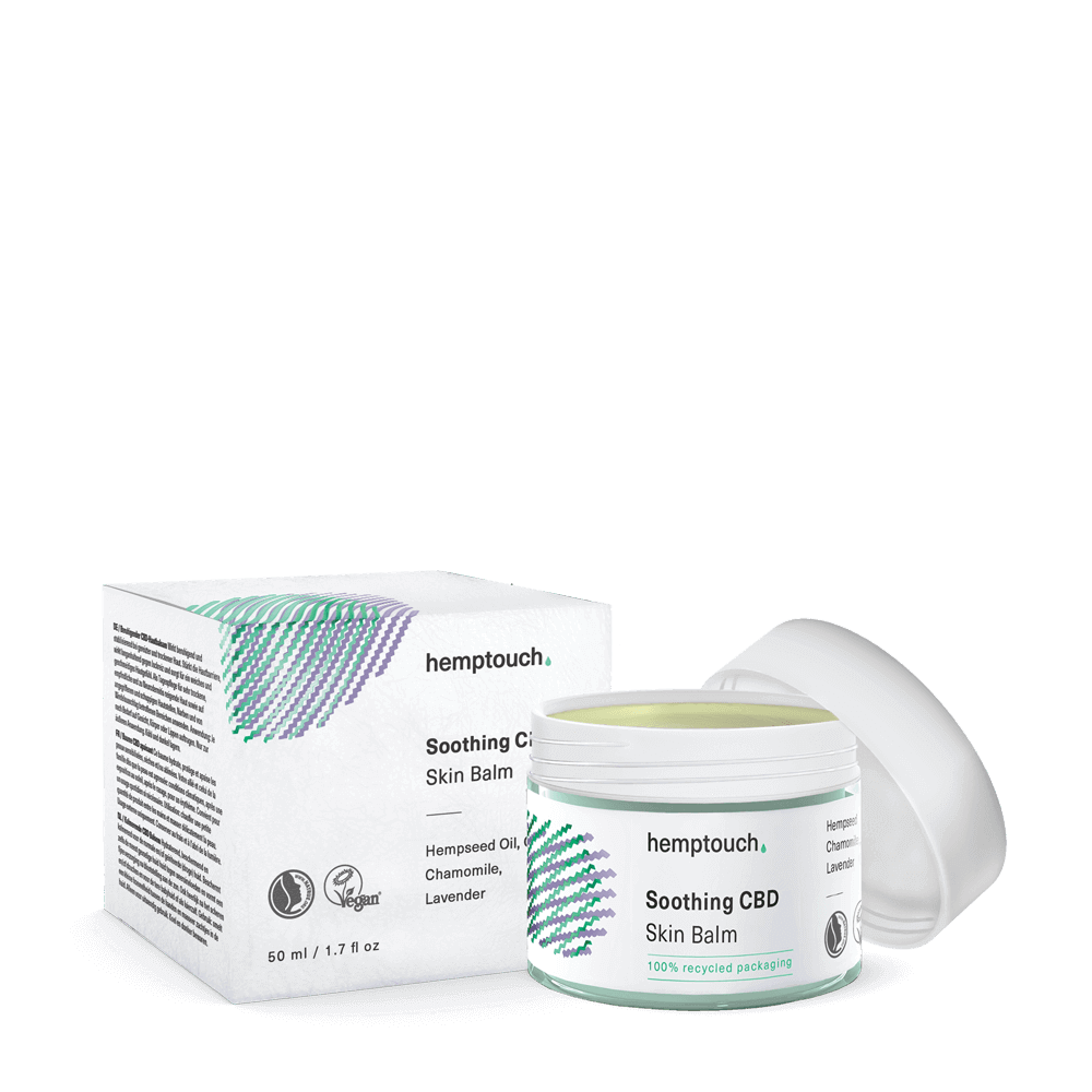 Hemptouch Soothing CBD Skin Balm For Very Dry And Sensitive Skin 50ml, Dry Skin, Eczema-prone Skin, Irritated Skin, Sensitive Skin, €27.49, Pure'n'well