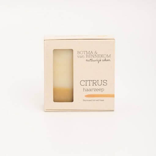 BOTMA & van BENNEKOM Hair Soap Citrus For Oily Hair 100g, Oily Scalp, €8.95, Pure'n'well
