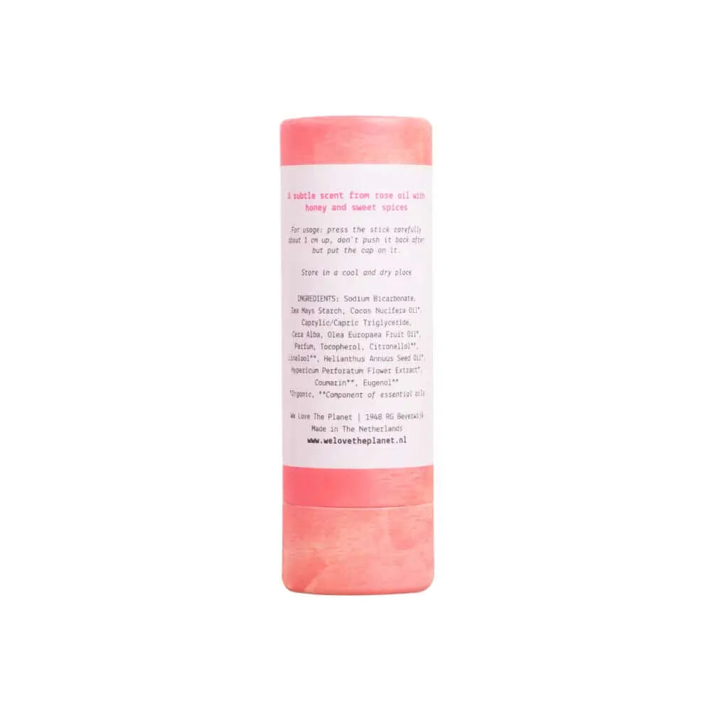 We Love the Planet Natural Deodorant Stick - Sweet Serenity 65g back