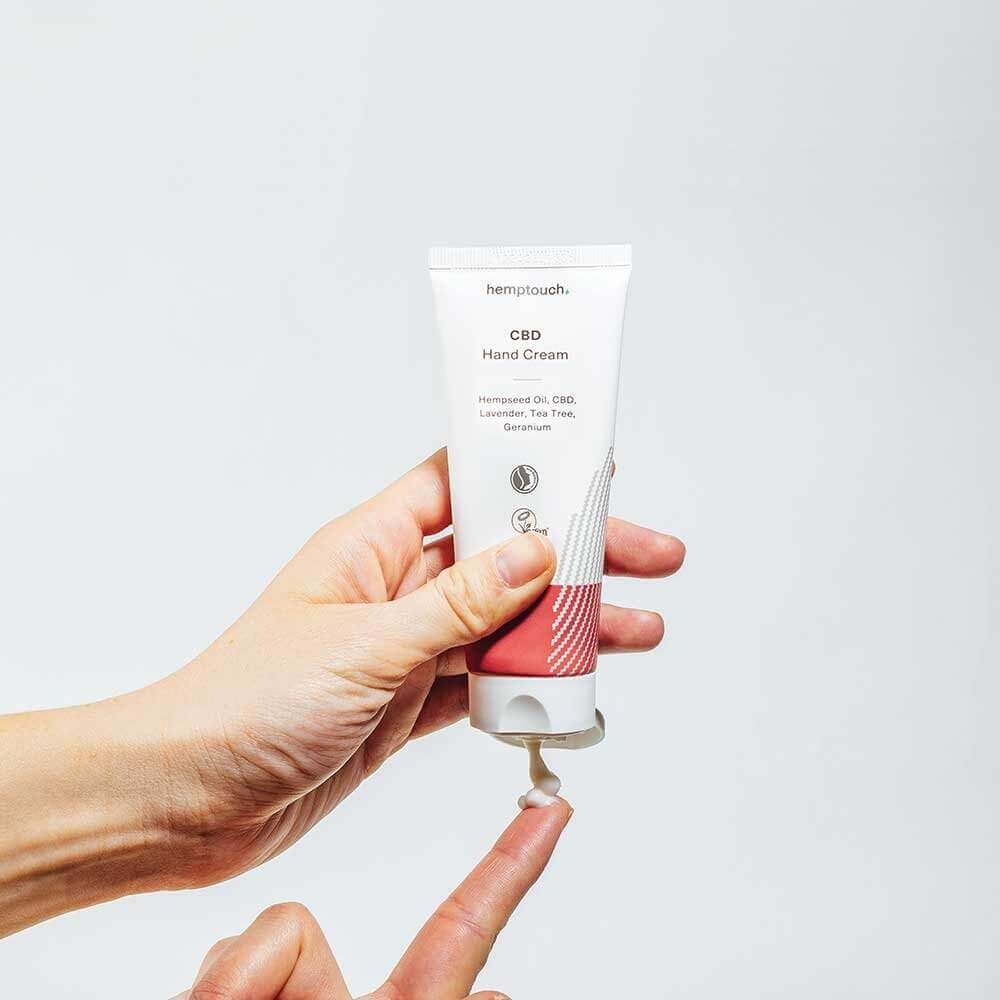 Hemptouch CBD Hand Cream For Relaxed And Soften The Skin 75ml, Dry Skin, Sensitive Skin, €13.95, Pure'n'well