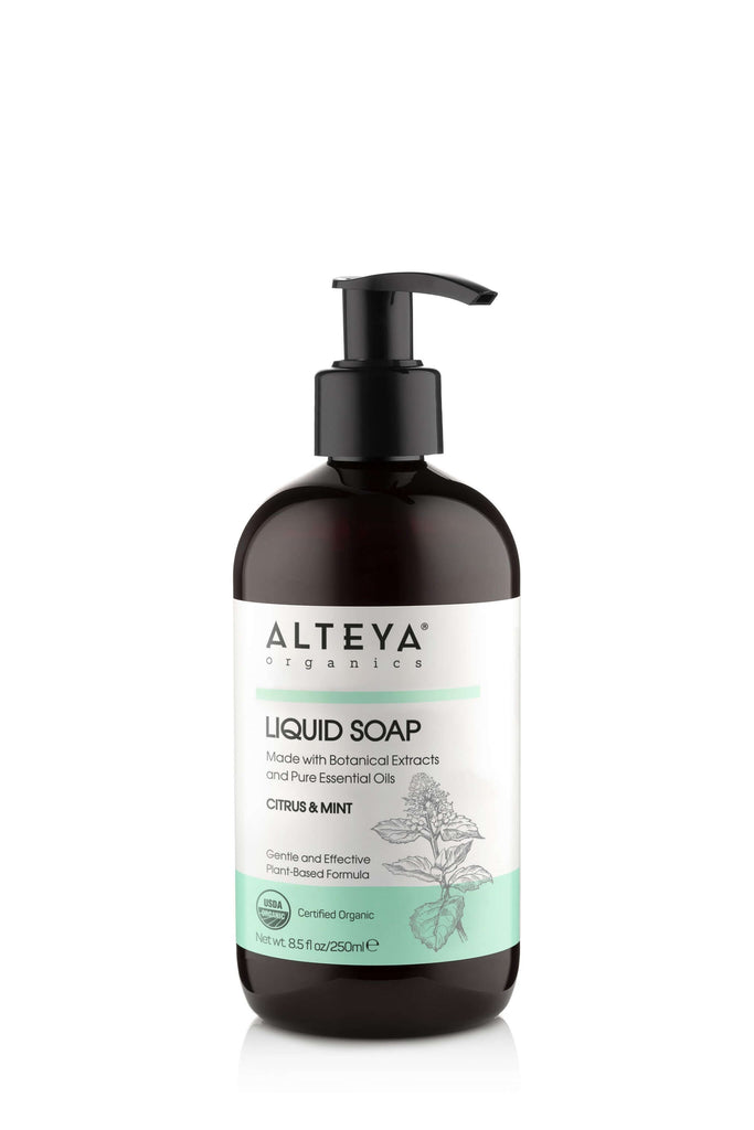Alteya Organic Liquid Soap Citrus & Mint 250 ml, Dry Skin, Mixed Skin, Normal Skin, €6.95, Pure'n'well