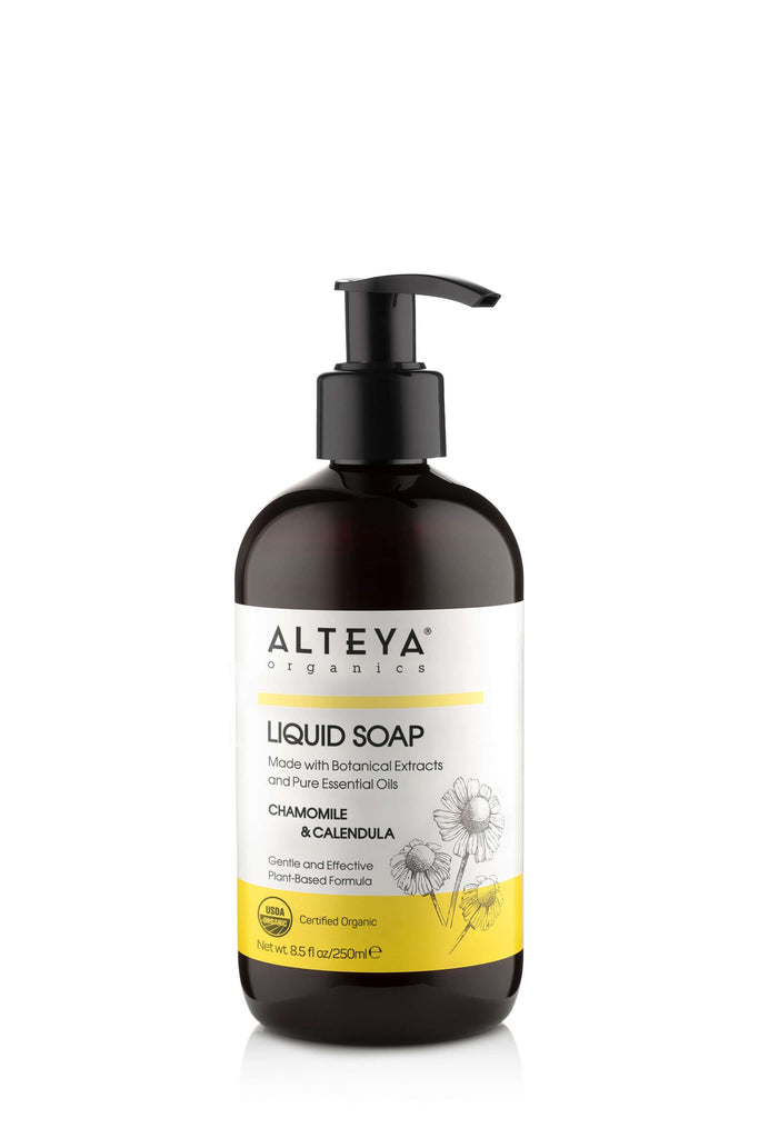 Alteya Organic Liquid Soap Chamomile & Calendula 250 ml, Dry Skin, Mixed Skin, Normal Skin, €6.95, Pure'n'well