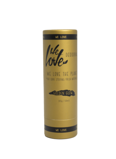 We Love the Planet Natuurlijke Deodorant Stick - Golden Glow - Unisex 65g