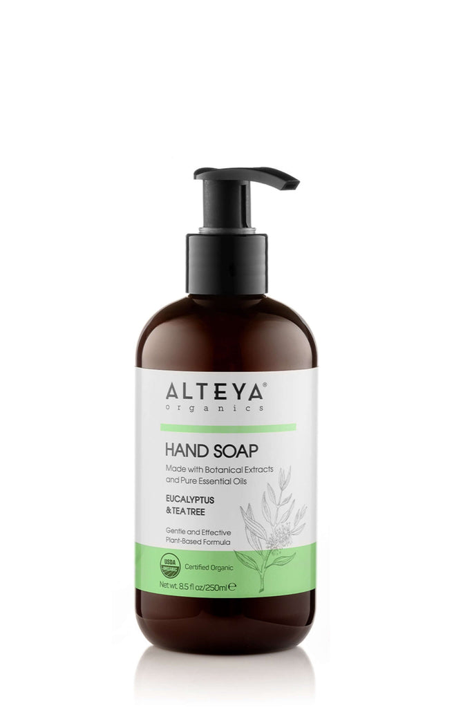 Alteya Organic Hand Soap Eucalyptus & Tea Tree 250 ml, Dry Skin, Mixed Skin, Normal Skin, €6.95, Pure'n'well