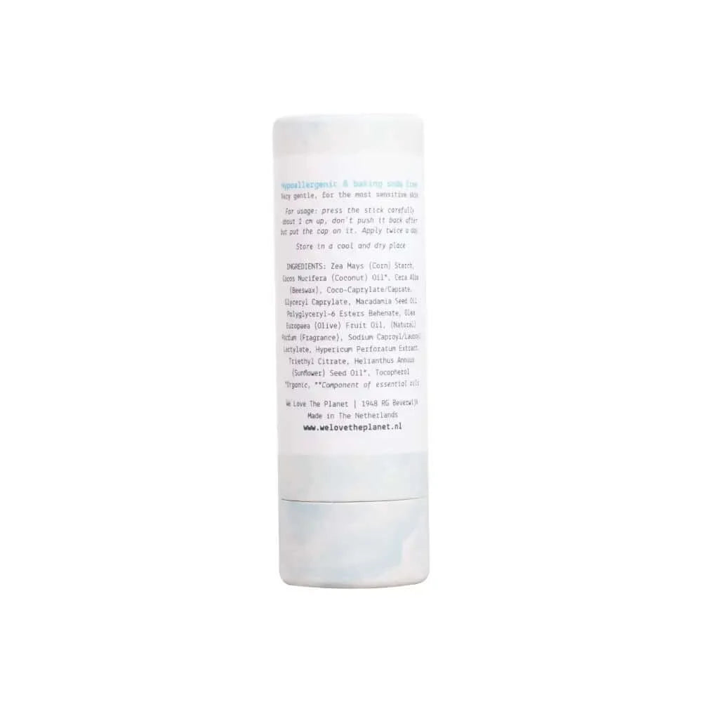 We Love the Planet Natural Deodorant Stick for Sensitive Skin - So Sensitive 65g back