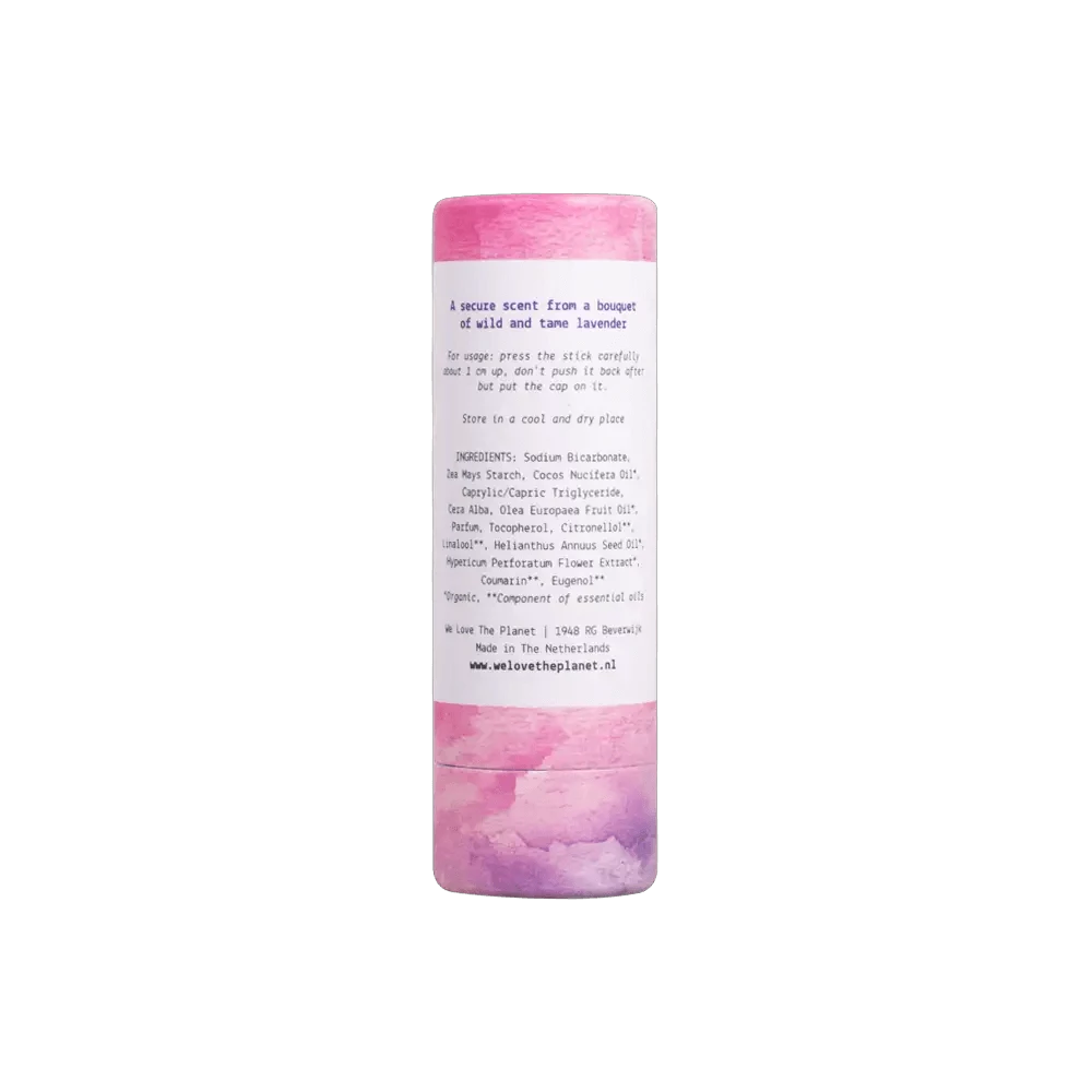 We Love the Planet Natural Deodorant Stick - Lovely Lavender 65g