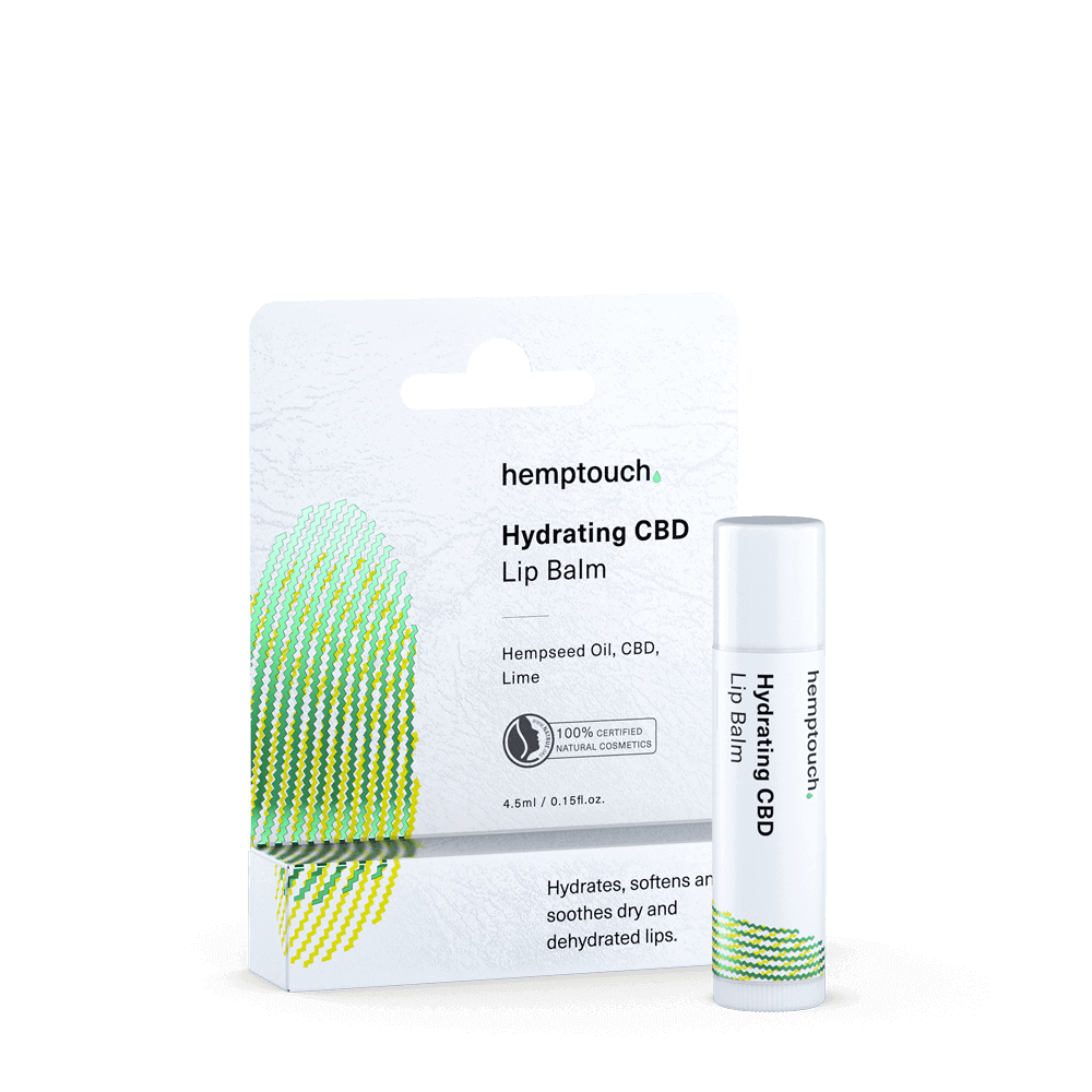 Hemptouch Hydrating CBD Lip Balm For Dry And Dehydrated Lips 4,5ml, Dry Lips, €8.95, Pure'n'well